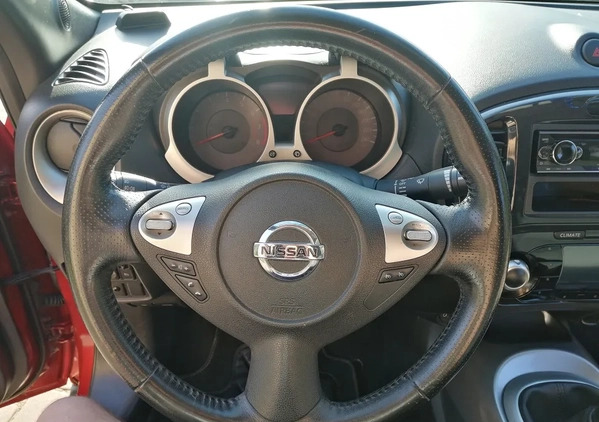 Nissan Juke cena 34900 przebieg: 99950, rok produkcji 2011 z Świecie małe 232